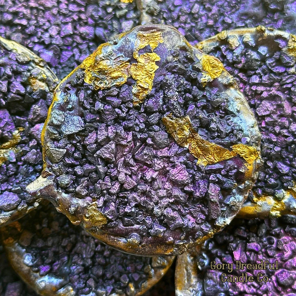 Citrus Pyre Deluxe Fusion Wax Melt Druzy - White Santal Citrus Scent